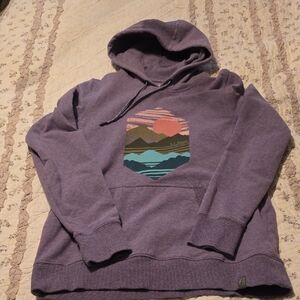 LL Bean Pullover Camp Hoodie Sz M